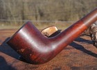 Canterbury London Made Bent Dublin Smoking Estate Pipe 5 3 4  L