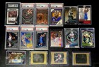 Look   Huge Rookie Patch Auto Prizm     d Psa Ssp  600  Sports Card Collection Lot