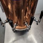 Vintage Copper And Stainless-steel Beer   Beverage Tower With 4 Spouts 26    X 14   