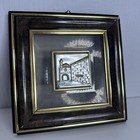 Vtg Classica Israel Jerusalem Handicraft Made Of Cristal Silver Series With Stan