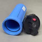 Pentair Pentek Slim Line Water Filter Housing Leakproof 10  1 2  Fip Blue black