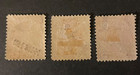 Stamps Puerto Rico Scott  j1a-3a Hinged