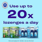 Nicorette 2 Mg Nicotine Lozenges Ice Mint Flavor 80 Count Coated Help Stop