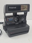 Vintage Polaroid One Step Close Up 600 Plus Film Instant Camera W Strap  Black