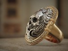 Classical Skull Wax Pattern Ring For Lost Wax Casting Jewelry Castable Wax Resin