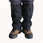 Snowproof Waterproof Leg Gaiters Nylon Shoe Boot Cover Zip Up Hiking Legging 16 
