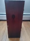 Vintage 6 Drawer Wooden Cabinet  Apothecary  Sewing  Jewelry