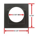 4 Inch Universal Dust Hood With 6 Inch Flange For Wood Shop Dust Collection