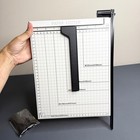 12  Paper Cutter A4 To B7 Metal Base Guillotine Page Trimmer Blade Scrap Booking