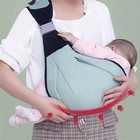 Ergonomic Baby Ring Sling Carrier Portable Toddler Wrap For Daily Travel Use