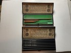 Vintage Aw Faber Polygrade Pencil Boxes With Some Pencils