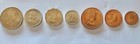 Mauritius 1971 Full 7 Coins  Bu