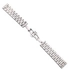 Stainless Steel Watch Band Strap 18mm 20mm 22mm 24mm Metal Polished Bracelet Men