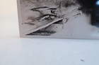 Interior Tharp s Log Sequoia National Park Vintage Postcard Rppc Black   White