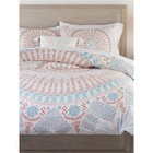      Pottery Barn Teen Maya Medallion Boho F q Duvet Cover With Shams  Pb Teen