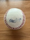 Official Rawlings Game Used Major League Baseball Mlb Real Leather  42 Fast Ship