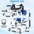 5in1 Hydraulic Lift Chair For Disabled Seniors Home Mobility Transfer Aid 450lbs