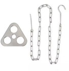 Outdoor Camping Tripod Portable Cooking Campfire Pot Holder Hook Picnic Durable