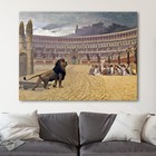 The Christian Martyrs  Last Prayer Rome Colosseum Canvas Wall Art Print