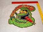 Vintage Ratfink Drinks Soda Can   You Mother Metal Ed Roth Gas Oil Rat Fink Sign