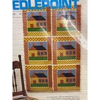 Vintage 1974 Columbia Minerva Needlepoint Kit 2365 Log Cabin 14x14 Nos