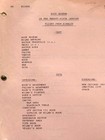 Original Buck Rogers 25th Century Tv Script    flight From Sinaloa    Episode