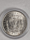 11096aue Morgan Silver Dollar  1 Year 1896 Philadelphia Cap Au Detail Coin 90 ag