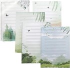 Lined Writing Paper Set Stationery 100 Pcs Assorted For Letters