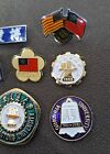 Lot Of  9  Vintage Chinese   Taiwanese Collectible Pins   Brooches