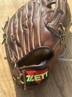 Zett Big 5116 Rht 14  Baseball Glove Players Series Oiled Leather Brown