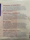 Lot 4 Documents Of Freedom Authentic Reproduction On Antiqued Parchment