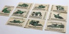 Vintage Soviet Matchbox Labels  Series  agricultural Harvesting Equipment   1976