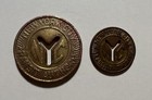 Vintage 2 Pcs Tokens
