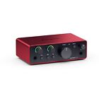 Focusrite Scarlett Solo Studio  4th Gen   Bundle With Rf-x  Stand   Pop Filter