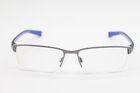 New Nike 8098 078 Silver Blue Black Authentic Eyeglasses 56-16