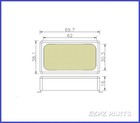 Custom Alnico-v Gold Foil Open Top Humbucker Set Ezpz Parts