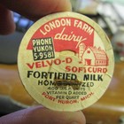 Port Huron  Mich  London Farm Dairy Milk Bottle Cap 33mm 1 5 16