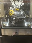 Mario Lemieux Pittsburgh Penguins Autographed Ccm Helmet   Display W  Jsa Loa