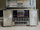 Vintage Seeburg Consolette Wall Box Parts restore Estate Find