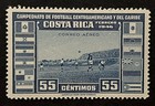 Travelstamps  Costa Rica Airmail Stamps Scott  c123 Soccer Mint Mnh Og