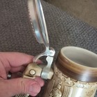 Ceramarte American Heritage Commemorative Lidded Stein Aladar Klubert 1981