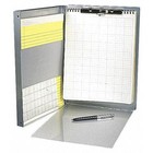 5-2 3  X 9-1 2  Storage Clipboard 3 8   Silver  10507