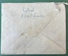 India - Censored Soilder   s Letter To England With Base Post Office Cancel