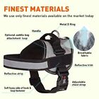 Reflective No-pull Adjustable Pet Vest With Handle For Hiking Walking