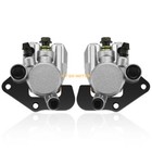 Front Brake Calipers  pads For Kawasaki Prairie 300 360 400 Kvf300 Kvf360 Kvf400