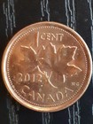2012 Rcm  Canadian Penny  Magnetic  No Crown  Ms66