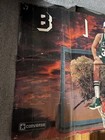 Vintage Larry Bird 1980s Converse Poster Birds Nest  Folded And Noticeable Wear
