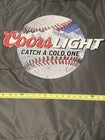 Coors Light    catch A Cold One    Metal Sign Baseball