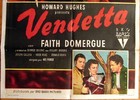 1950 Vendetta Faith Domergue Bad Girl 1sh Movie Poster Rare Ed  Film Noir