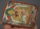 Real Rare Mongolia 19th Century Old Antique Buddhist Tsaklis Thangka Zanabazar